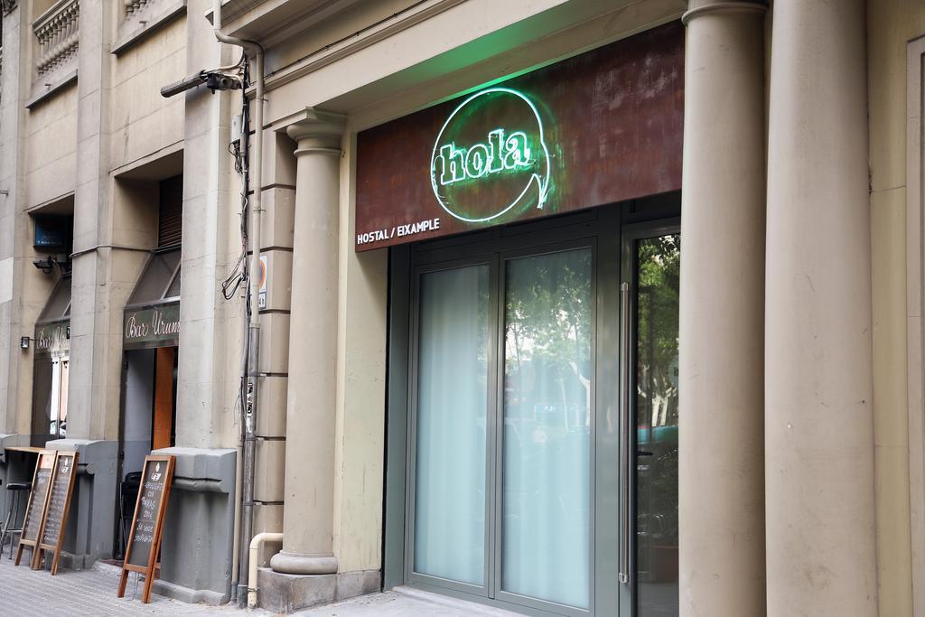Hola Hostal Eixample Барселона Экстерьер фото